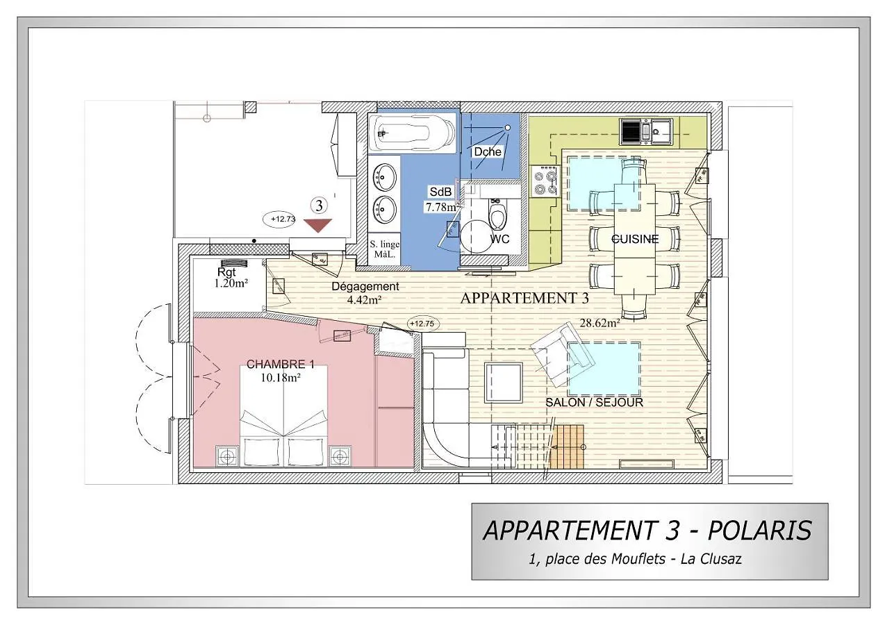 Polaris Bel Appartement Village Et Pistes Ла-Клюсаз